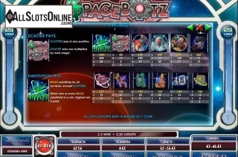 Screen3. Space Botz from Genesis