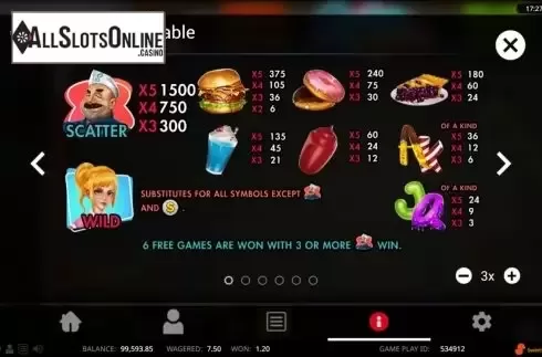 Screen6. Spin Diner from Swintt