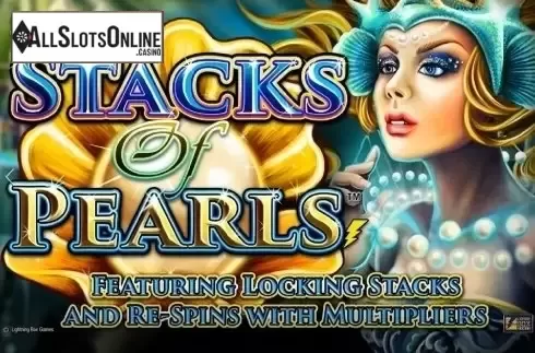 Start Screen. Stacks of Pearls from Lightning Box