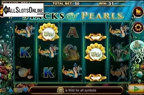 Reel Screen. Stacks of Pearls from Lightning Box
