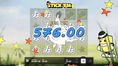 Stick ‘Em slot screenshot 4