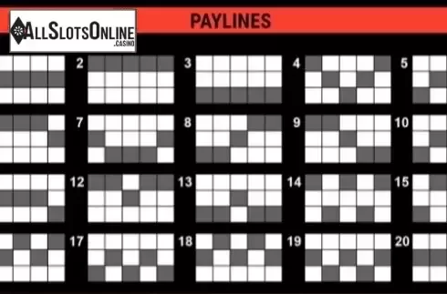 Paytable 5. Super Duper Cherry RHFP from Gamomat