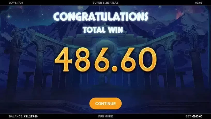 Super Size Atlas slot screenshot 6