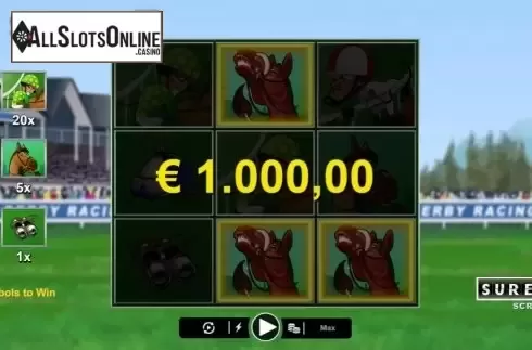 Game Screen 4. Sure Win Scratch from Microgaming