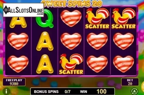 Free Spins Game screen 2