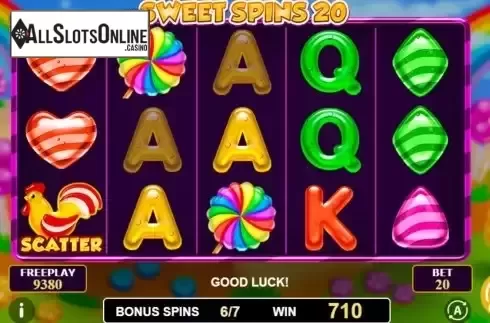 Free Spins Game screen 3