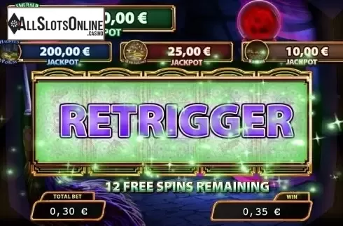 Free spins  . THE WIZARD OF OZ Wicked Riches from WMS