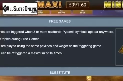 Free Games. Temple of Iris Jackpot from Eyecon