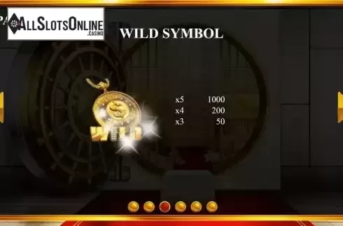 Wild symbol screen