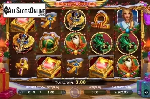 Free Spins Win Screen