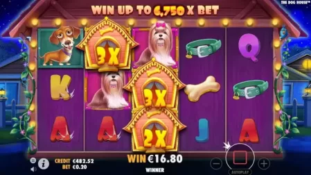 The Dog House slot screenshot 7