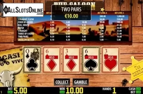 Game workflow 3. The Saloon HD from World Match