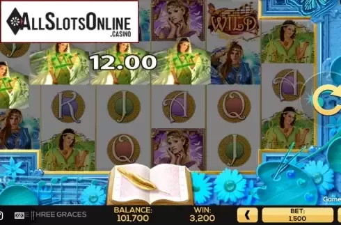 Win Screen 1. The Three Graces from High 5 Games