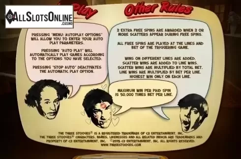 Rules. The Three Stooges Brideless Groom from RTG