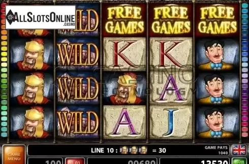 Screen3. The Wonders Of Colosseum from Casino Technology