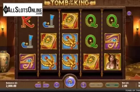 Reel Screen. Tomb of the King from Gluck Games