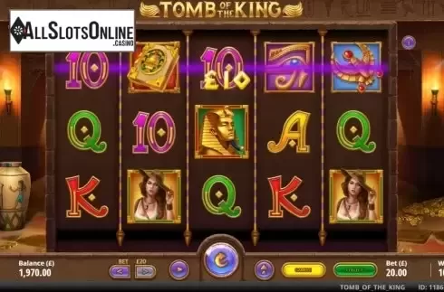 Win Screen 3. Tomb of the King from Gluck Games