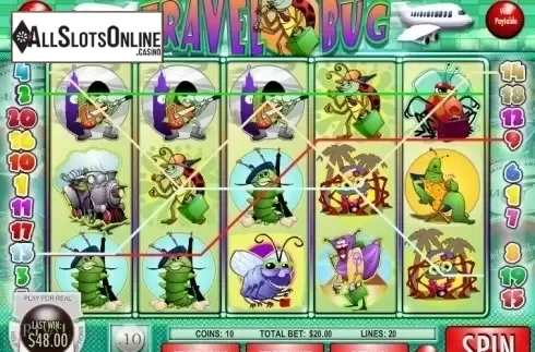 Screen5. Travel Bug from Rival Gaming