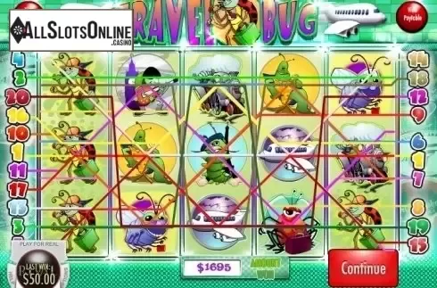 Screen7. Travel Bug from Rival Gaming