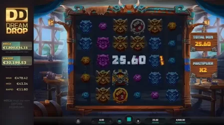 Volatile Vikings 2 Dream Drop slot screenshot 3