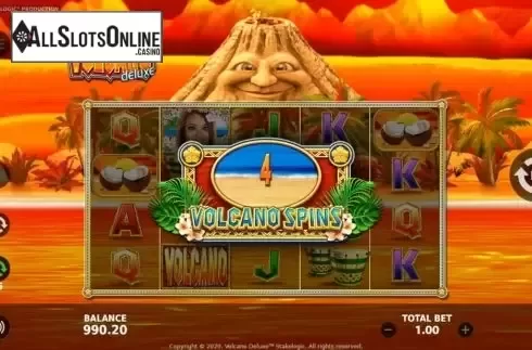 Win Screen 2. Volcano Deluxe from StakeLogic