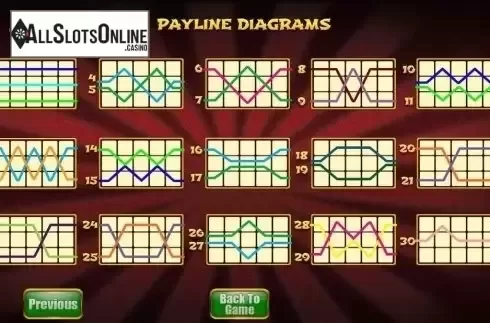 Paylines. Wealth Palace from Vela Gaming