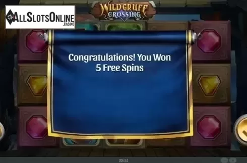 Free Spins. Wild Gruff Crossing from Mighty Finger