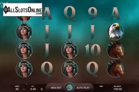 Reel Screen. Wild Spirit (Mascot Gaming) from Mascot Gaming