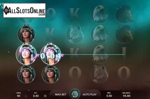 Win Screen. Wild Spirit (Mascot Gaming) from Mascot Gaming