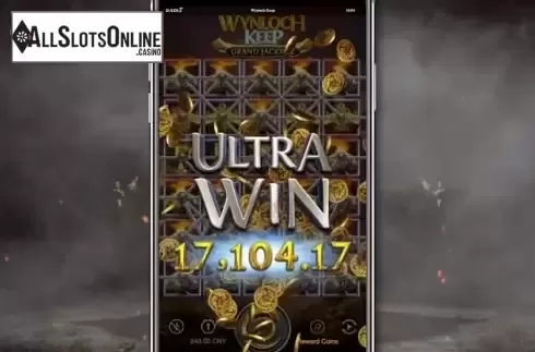 Big win screen