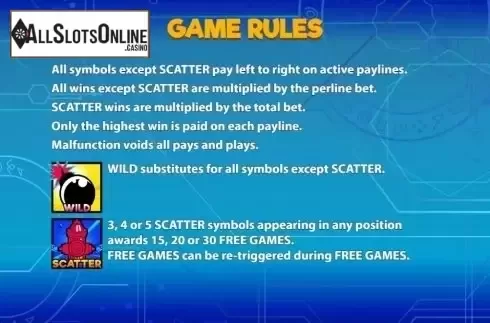 Rules. X-Bomber from KA Gaming
