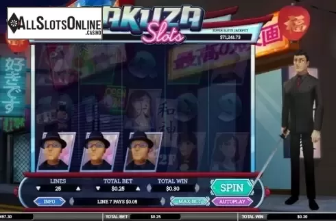 Win screen 1. Yakuza (Arrows Edge) from Arrows Edge