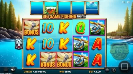 Big Game Fishing TopHit slot screenshot 2