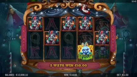 Big Top Terror slot screenshot 3
