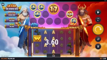 Brawl Gods slot screenshot 2