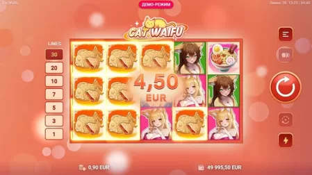 Cat Waifu slot screenshot 4