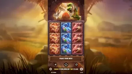 Dino Drop slot screenshot 1