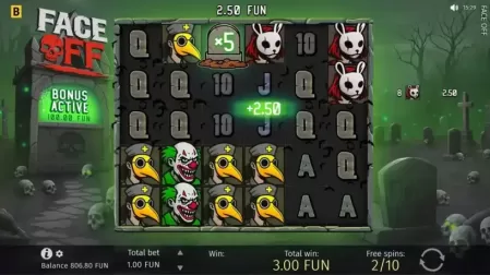 Face Off slot screenshot 4