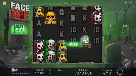 Face Off slot screenshot 5