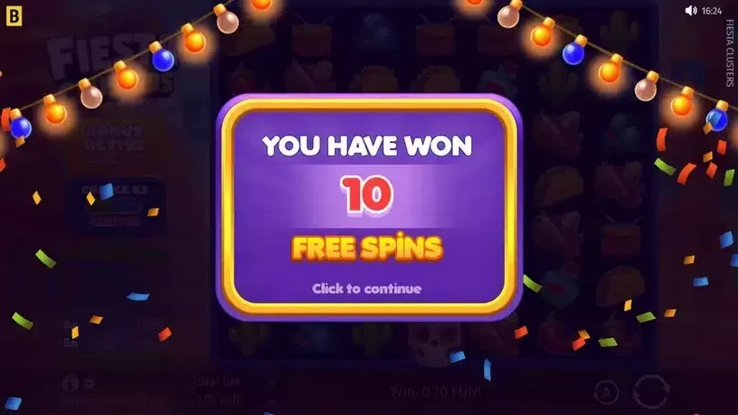 Fiesta Clusters slot screenshot 3