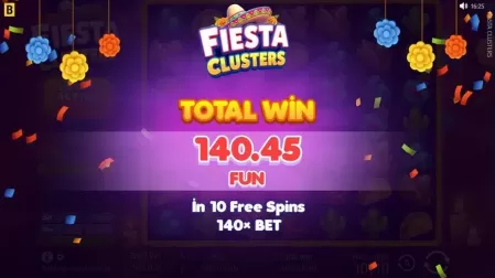 Fiesta Clusters slot screenshot 6