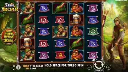 Fire Archer slot screenshot 1
