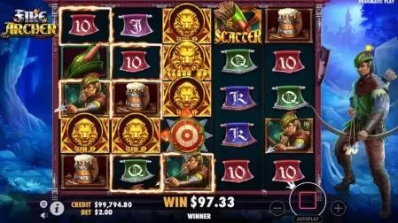 Fire Archer slot screenshot 7