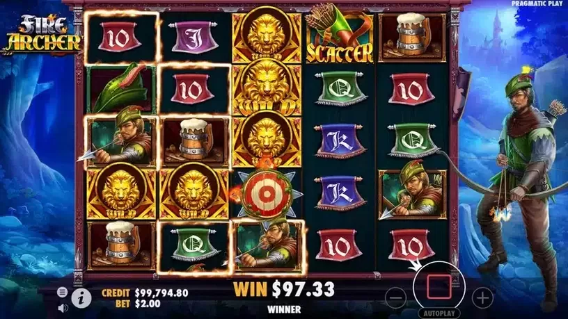 Fire Archer slot screenshot 7