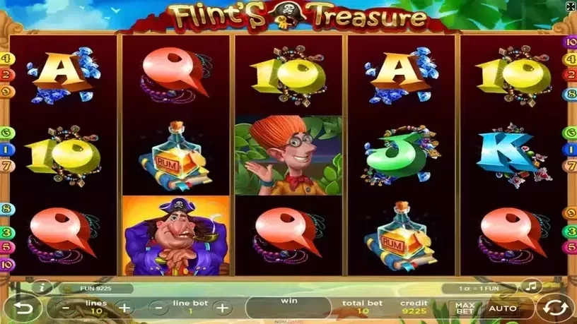 Flint Treasure slot screenshot 1