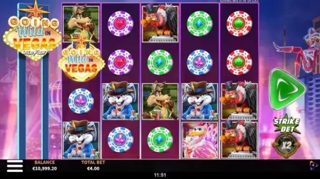 Going Wild in Vegas Wild Fight slot screenshot 1