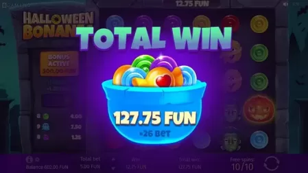Halloween Bonanza slot screenshot 6