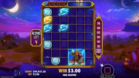 Hammerstorm slot screenshot 2
