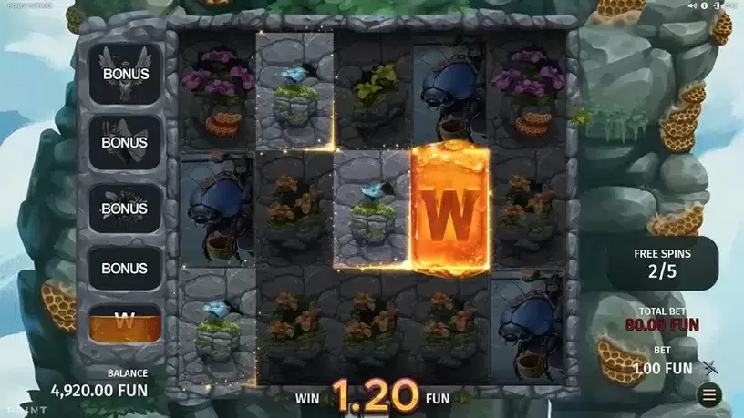 Honey Hunters slot screenshot 4