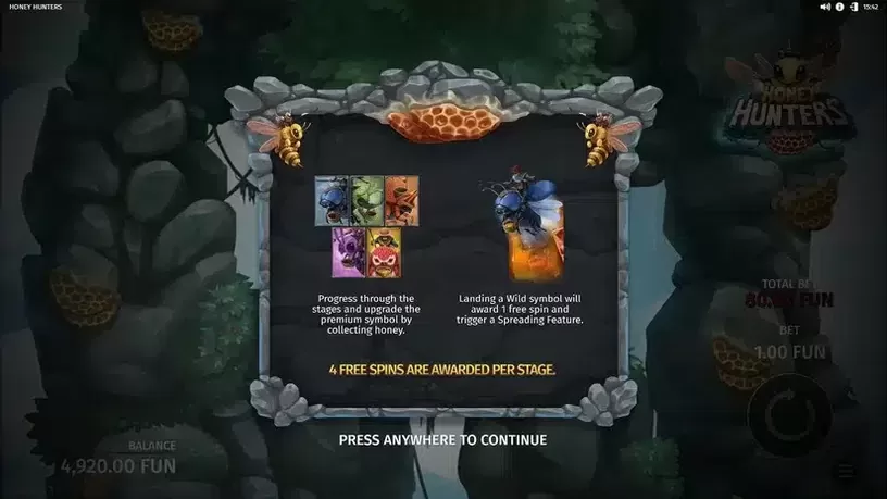 Honey Hunters slot screenshot 3